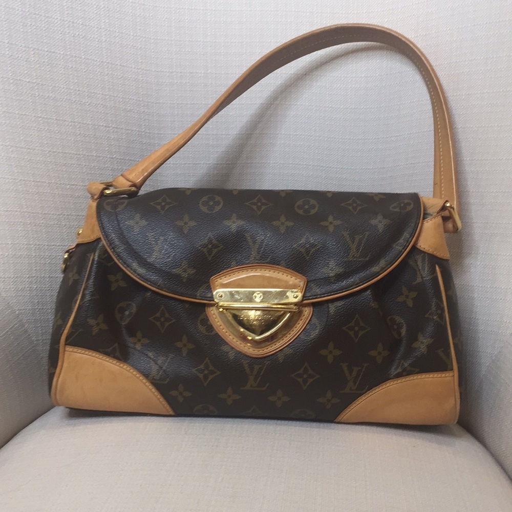 Louis Vuitton Beverly Monogram Brown Canvas Bag